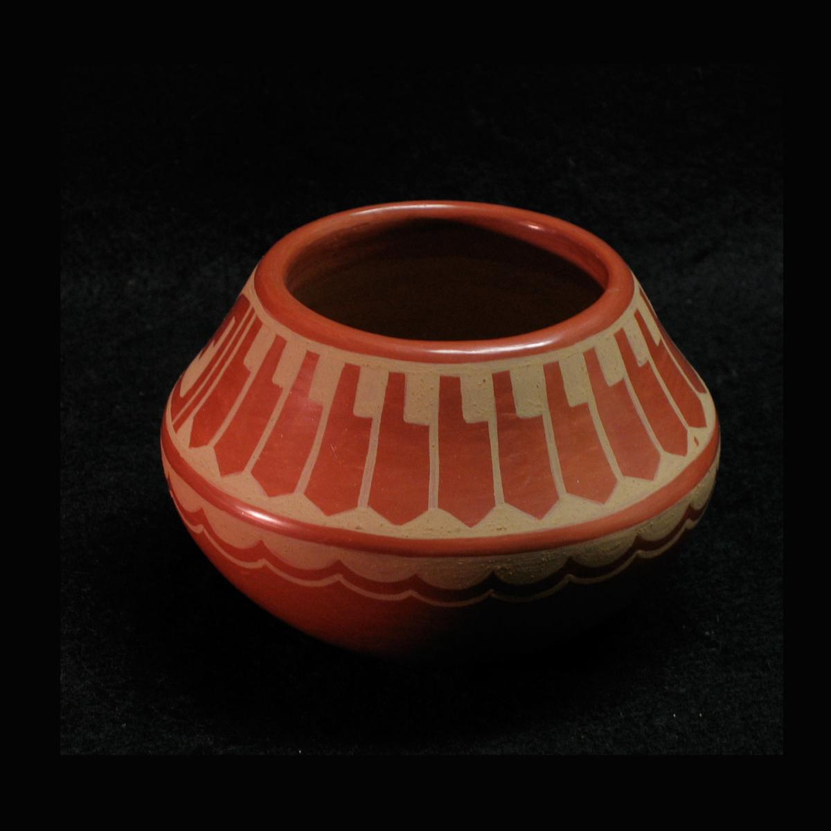 San Ildefonso Redware pottery