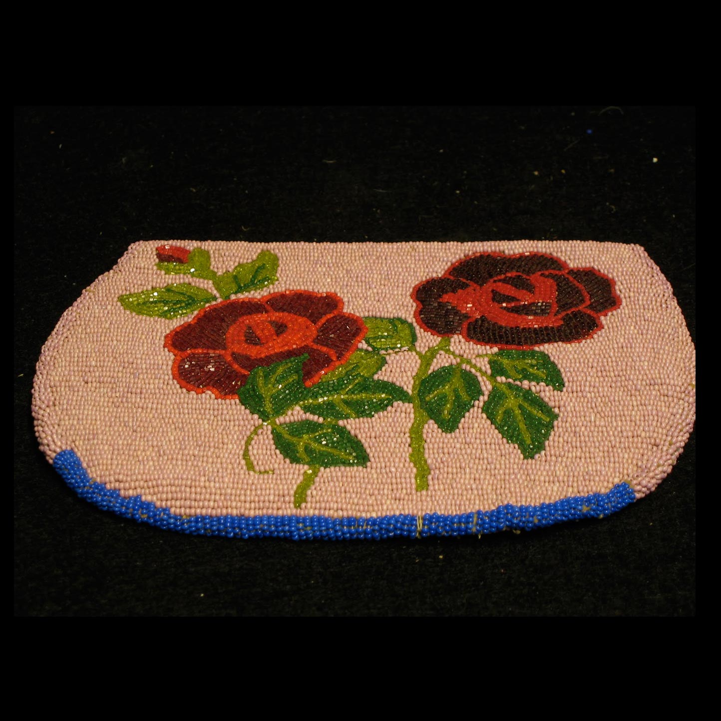 Floral Beaded Purse 