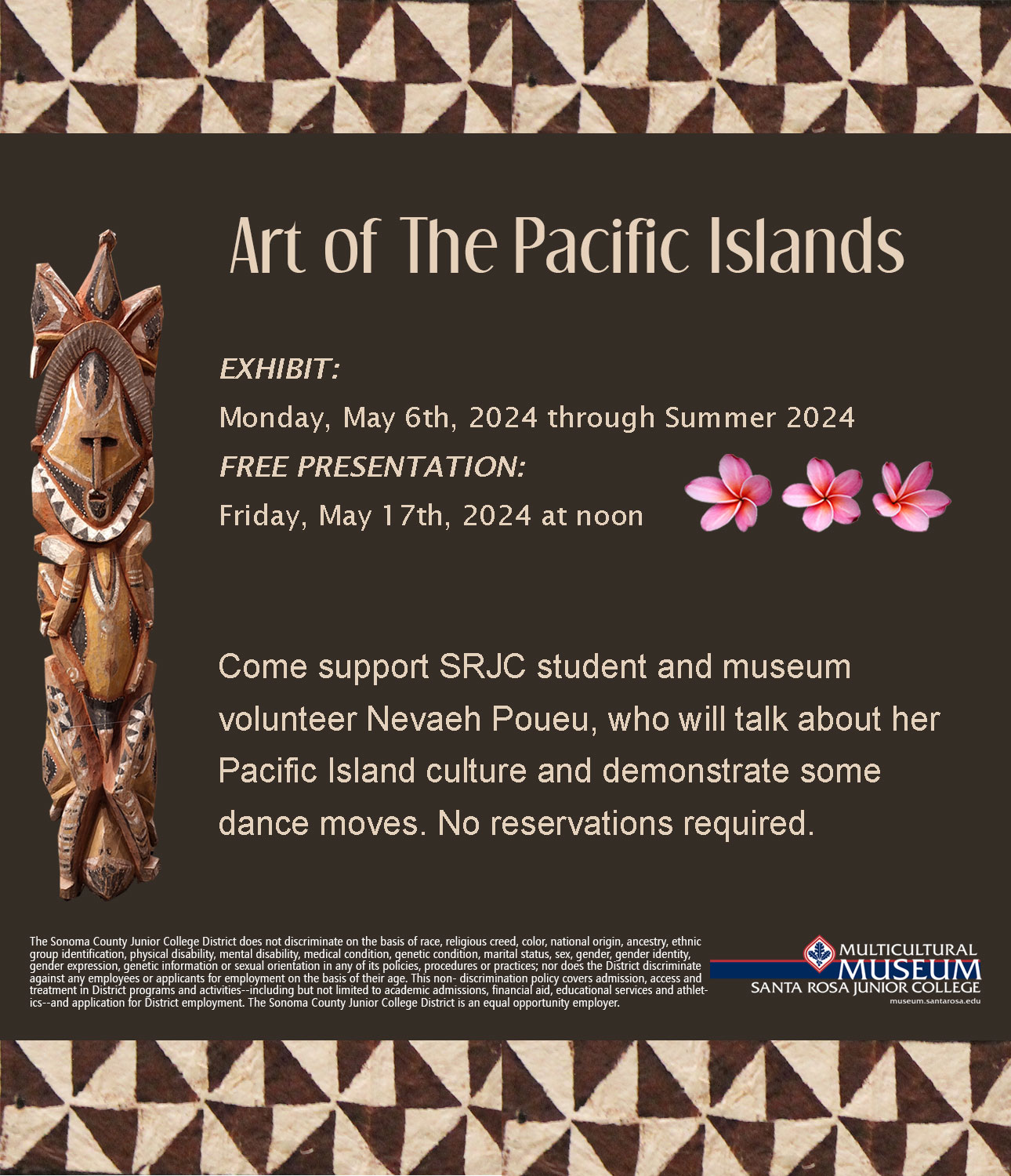 Arts of the Pacific Islands flyer 