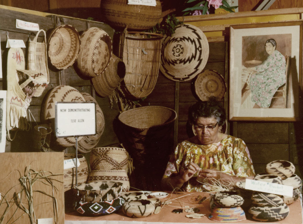 Elsie Allen Pomo Basket Collection Santa Rosa Junior College